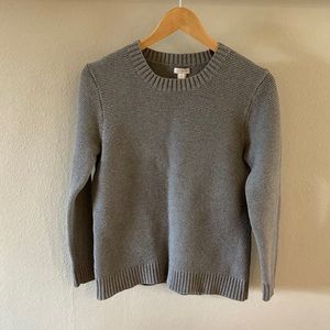 Grey J. Crew Sweater